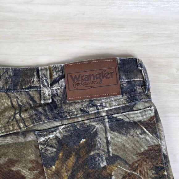 Wrangler Pro Gear Pants Mens 42 x 30 Camouflage Camo Hunting Outdoor Realtree - Picture 8 of 10